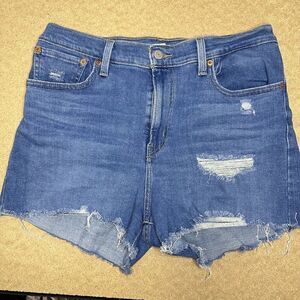 Levi’s High Rise Denim Jean Shorts Women’s Size 31